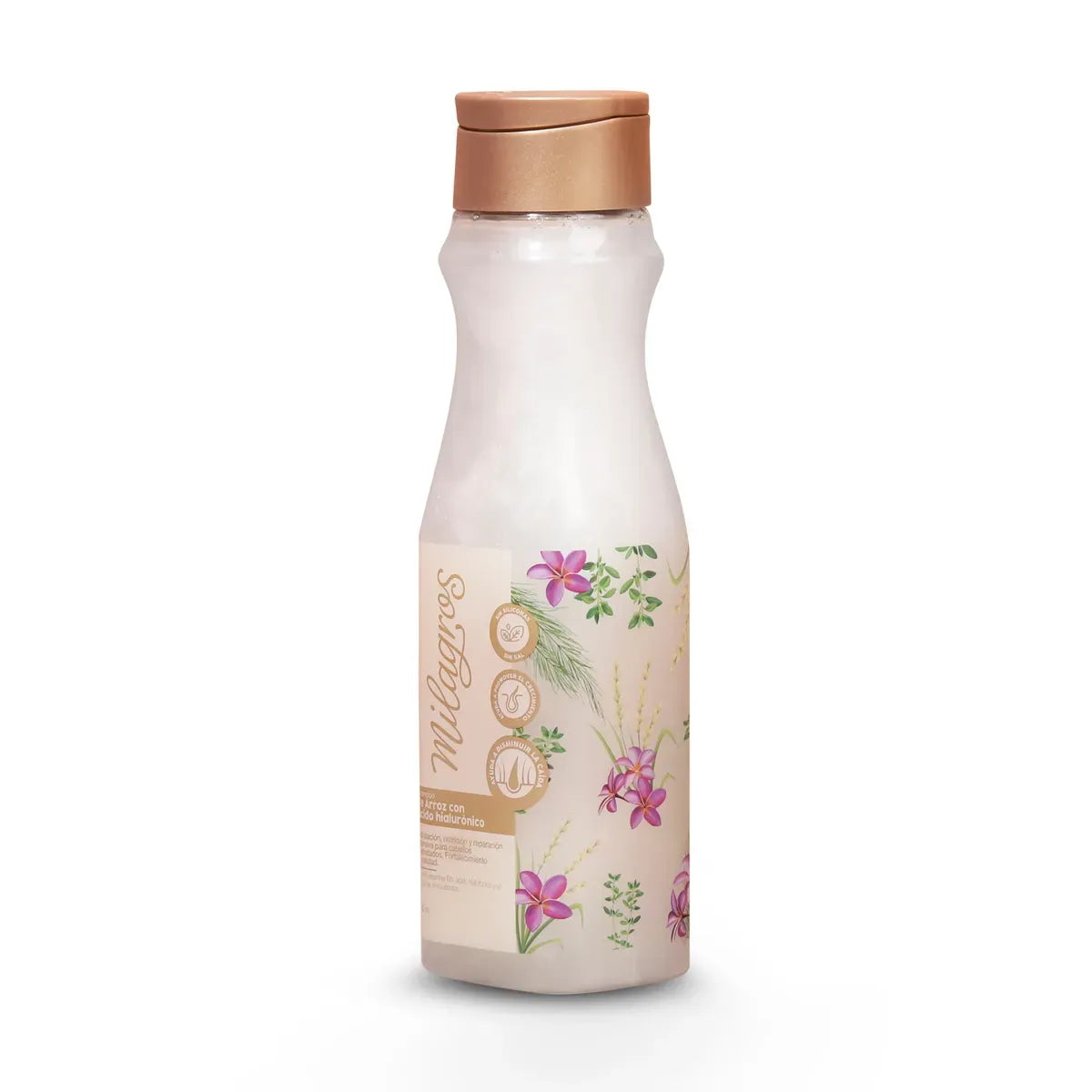 SHAMPOO MILAGROS*450 ARROZ CON A.HIALURO