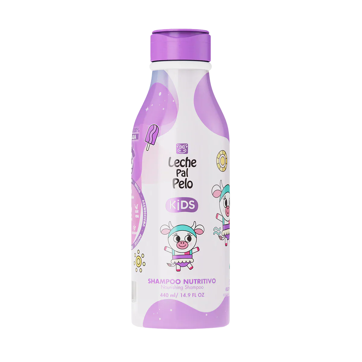 Shampoo Nutritivo Infantil Leche Pal Pelo Kids | 440 ml