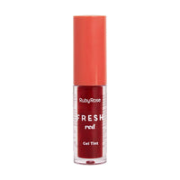 Tinta Labial Ruby Rose Gel Tint | Tono Fresh Red | Color Natural y Larga Duración