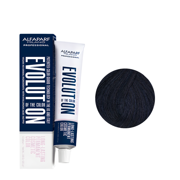 Tinte Alfaparf 1.11 Negro Azul