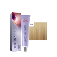 TINTE ILLUMINA COLOR 10/36 RUBIO ULTRA CLARO DORADO VIOLETA