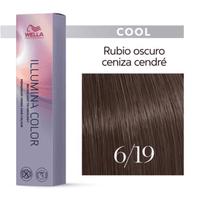 TINTE ILLUMINA COLOR 6/19 RUBIO OSCURO CENIZA CENDRÉ
