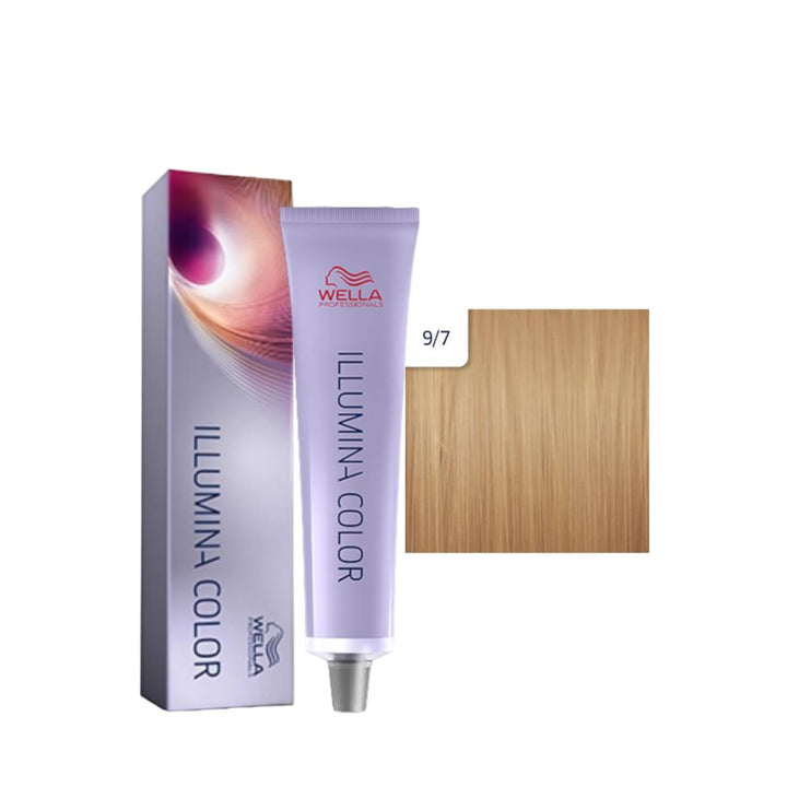 Tinte Illumina Color 9/7 Rubio Extra Claro Marron