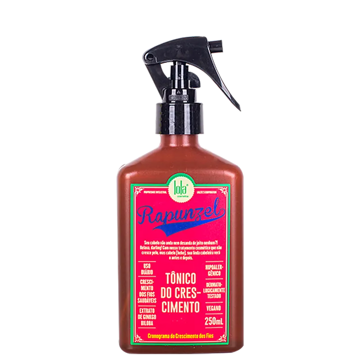 Tónico del Crecimiento Rapunzel Lola Cosmetics | Tratamiento Capilar (250ml)