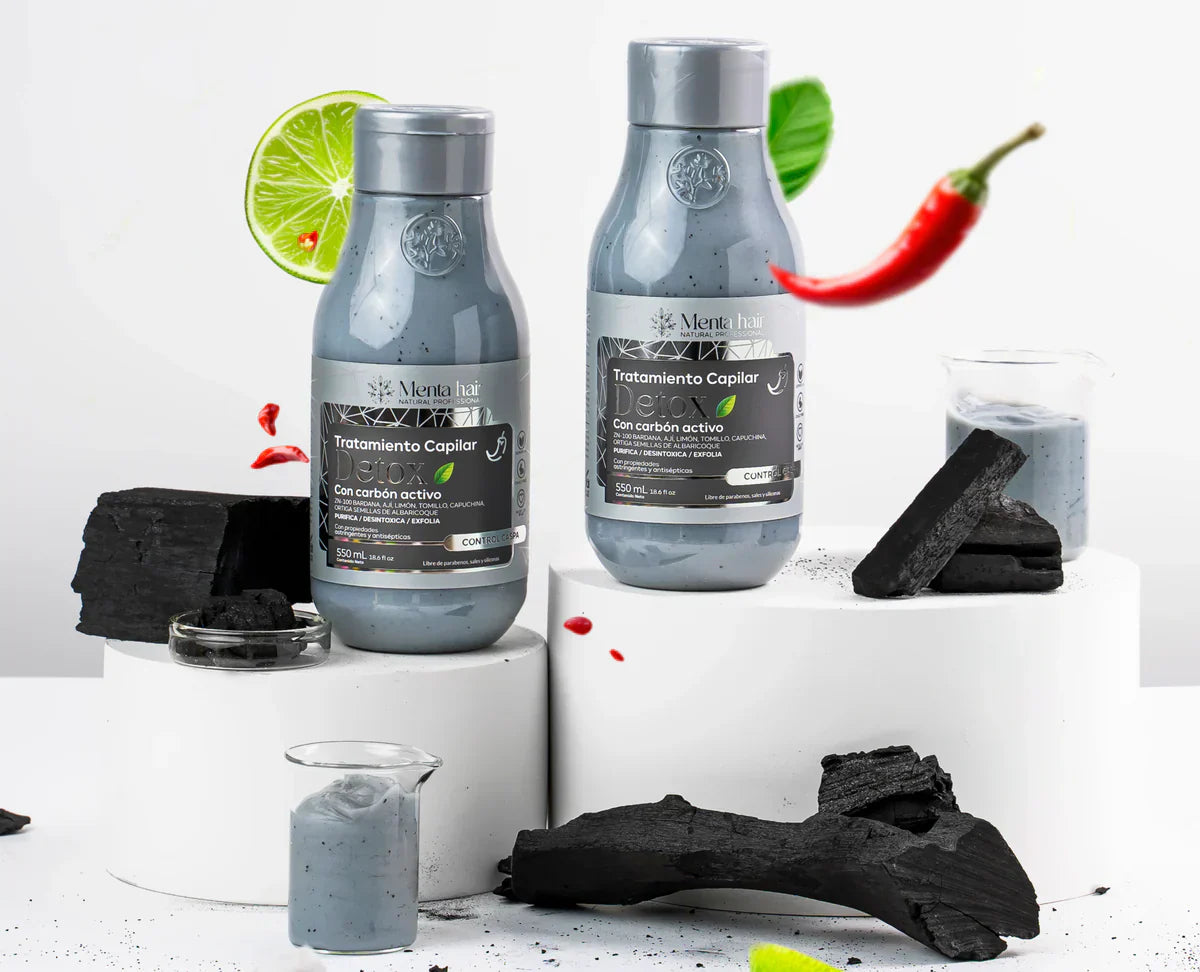 Tratamiento Capilar Detox Menta Hair 550ml